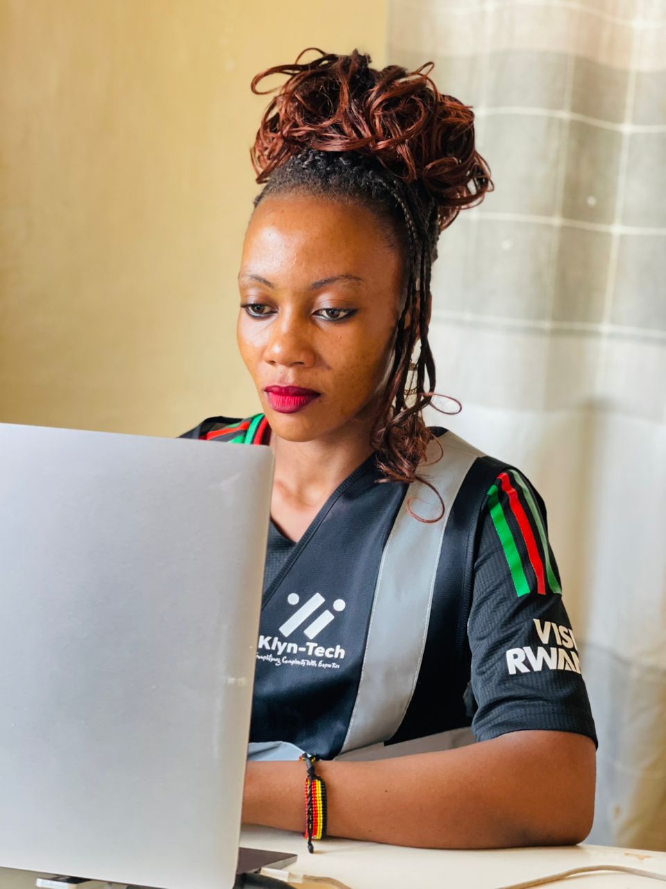 Team configuring POS hardware